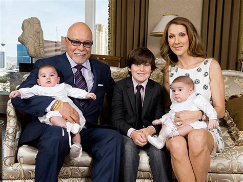 celine dion and her family.